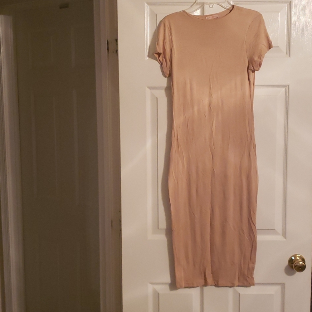Tan dress